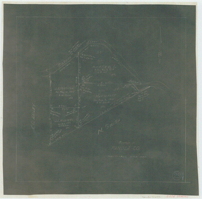 71432, Panola County Working Sketch 23, General Map Collection