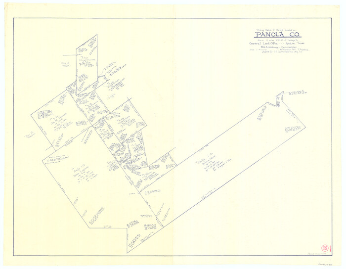 71438, Panola County Working Sketch 29, General Map Collection