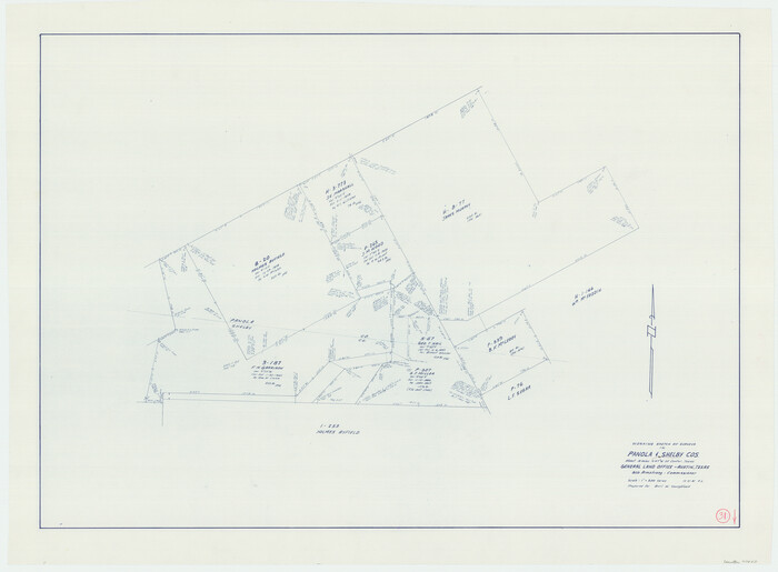 71440, Panola County Working Sketch 31, General Map Collection