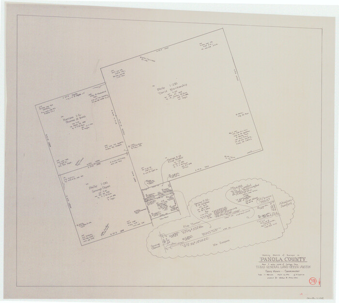71448, Panola County Working Sketch 39, General Map Collection