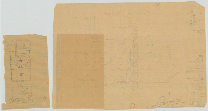 71469, Parmer County Working Sketch 1, General Map Collection