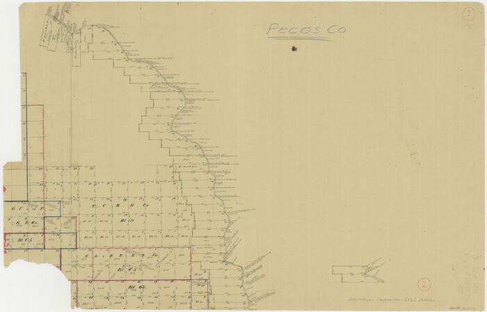 71472, Pecos County Working Sketch 2, General Map Collection
