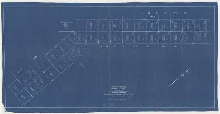 71528, Pecos County Working Sketch 56, General Map Collection