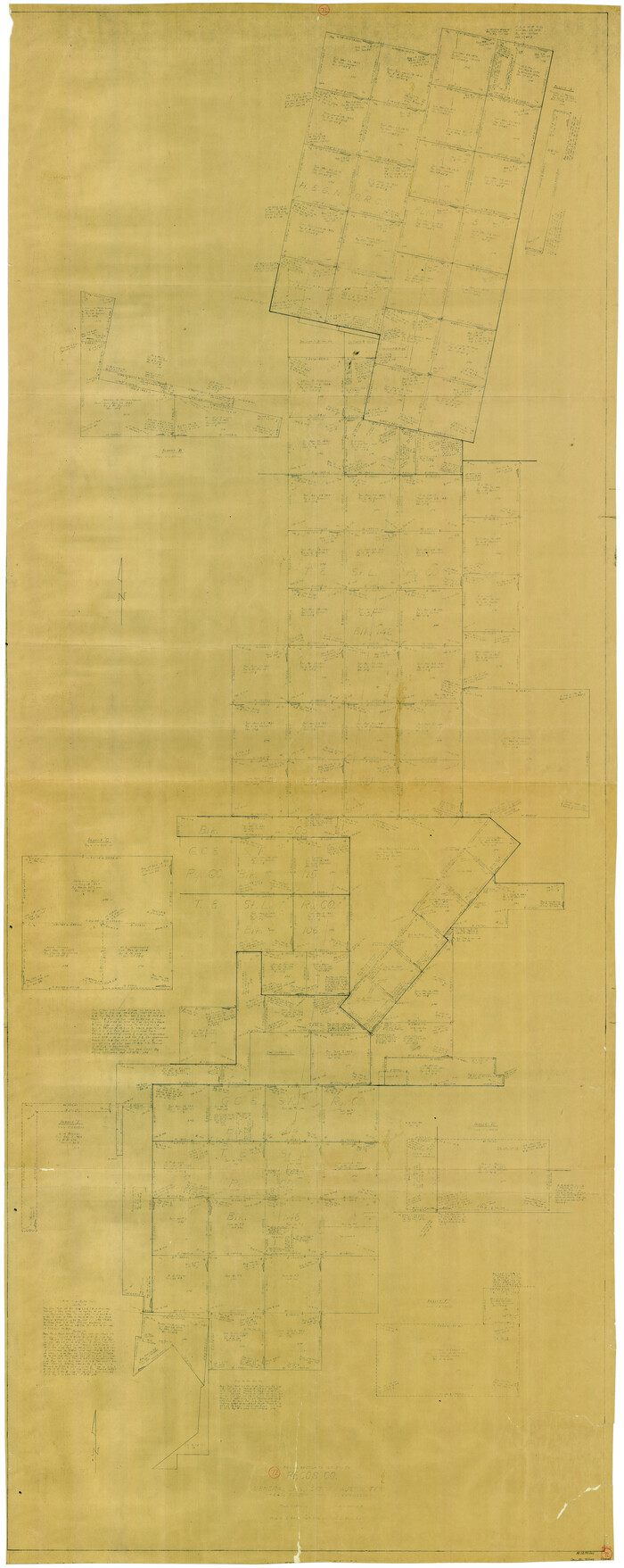 71544, Pecos County Working Sketch 72, General Map Collection