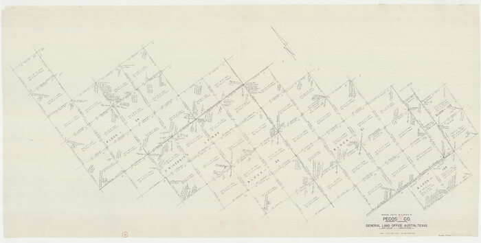71565, Pecos County Working Sketch 92, General Map Collection