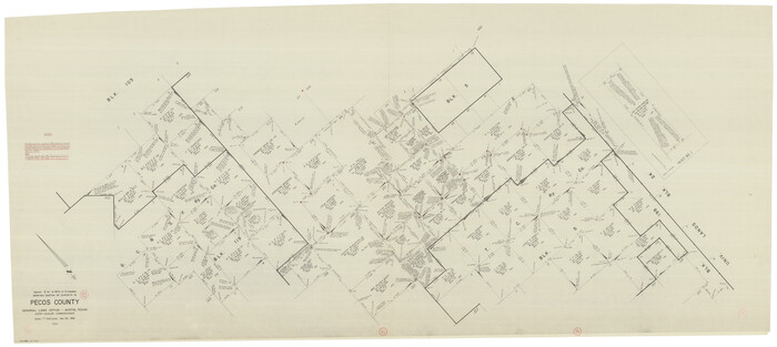 71566, Pecos County Working Sketch 93, General Map Collection