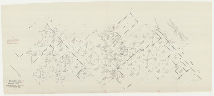 71566, Pecos County Working Sketch 93, General Map Collection