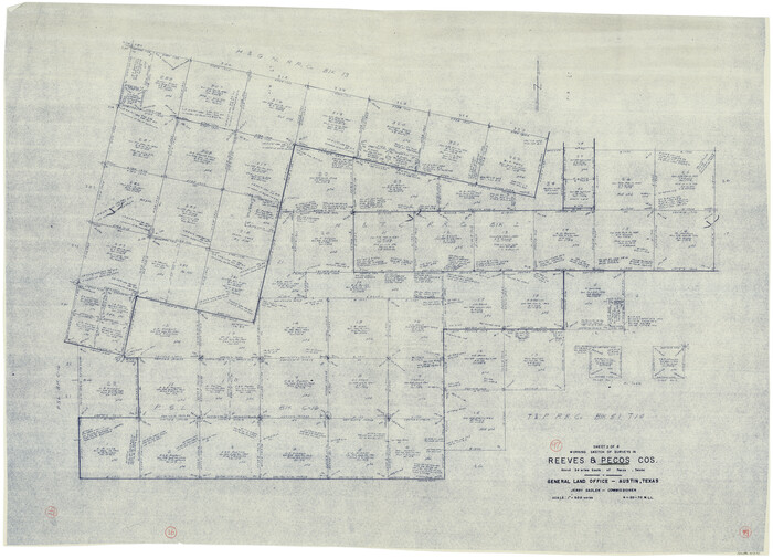 71570, Pecos County Working Sketch 97, General Map Collection
