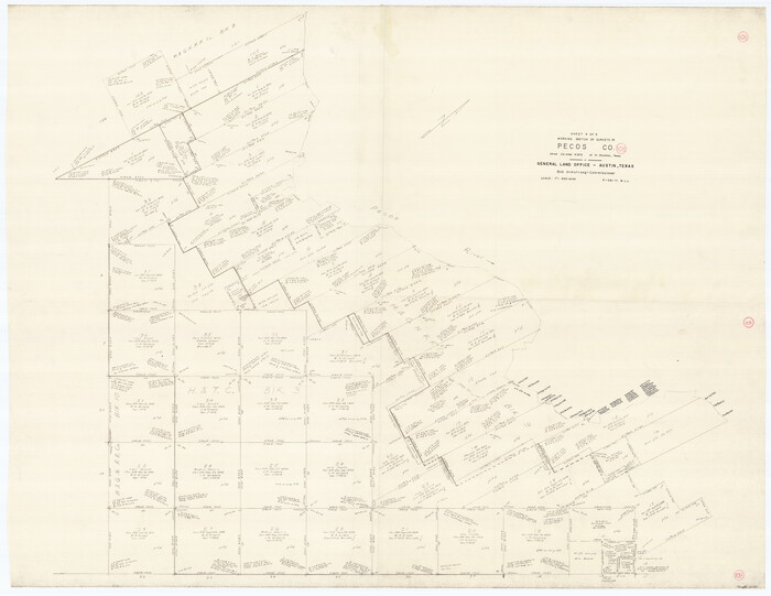 71581, Pecos County Working Sketch 108, General Map Collection