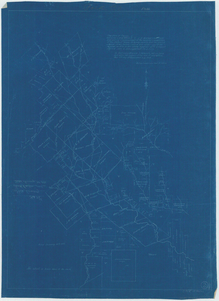 71617, Polk County Working Sketch 2, General Map Collection