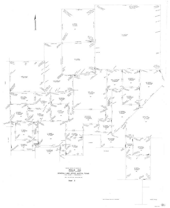 71644, Polk County Working Sketch 28, General Map Collection