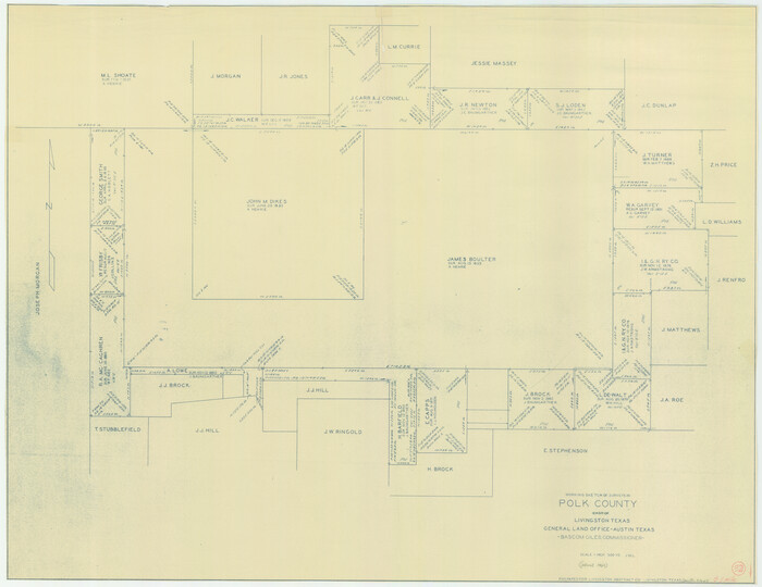 71648, Polk County Working Sketch 32, General Map Collection