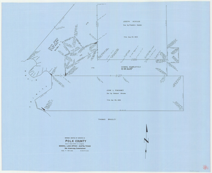 71654, Polk County Working Sketch 37, General Map Collection