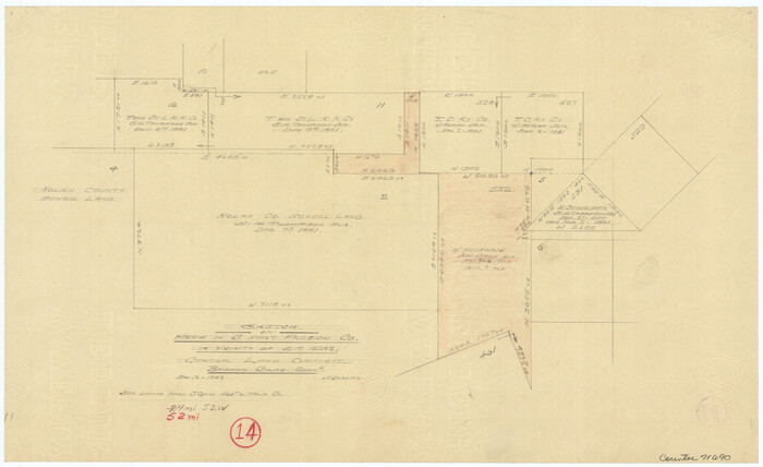 71690, Presidio County Working Sketch 14, General Map Collection