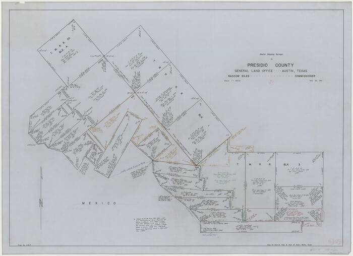 71726, Presidio County Working Sketch 49, General Map Collection
