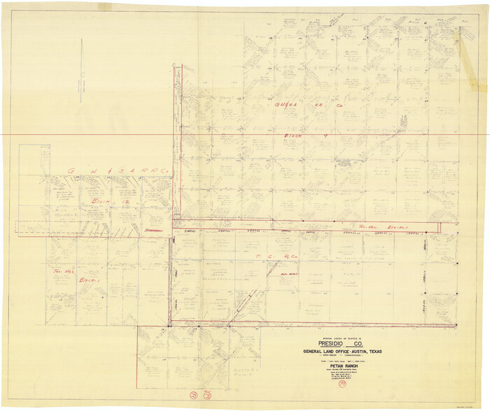 71756, Presidio County Working Sketch 79, General Map Collection