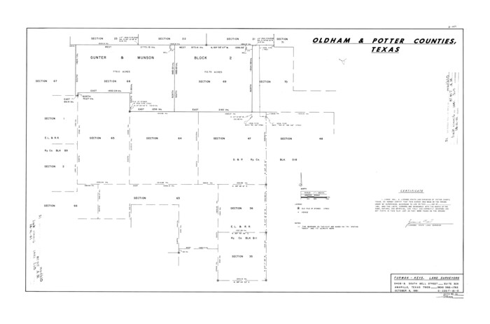 7177, Oldham County Rolled Sketch 12, General Map Collection