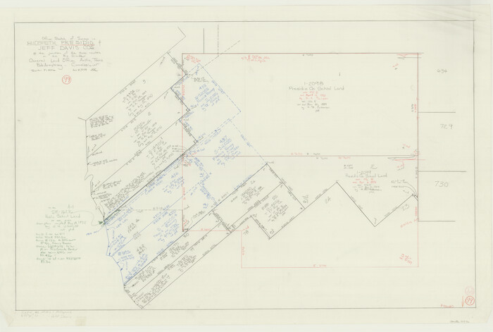 71776, Presidio County Working Sketch 99, General Map Collection