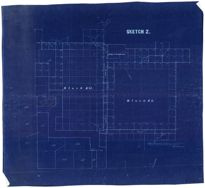 7178, Oldham County Rolled Sketch Z, General Map Collection