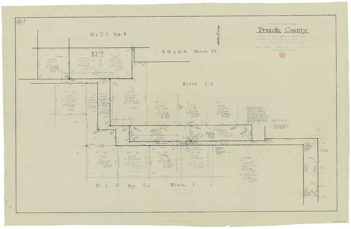 71793, Presidio County Working Sketch 116, General Map Collection
