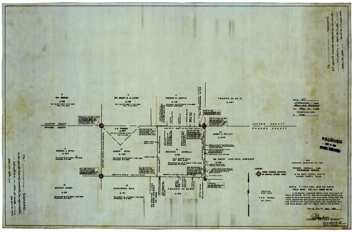 7186, Orange County Rolled Sketch 27, General Map Collection