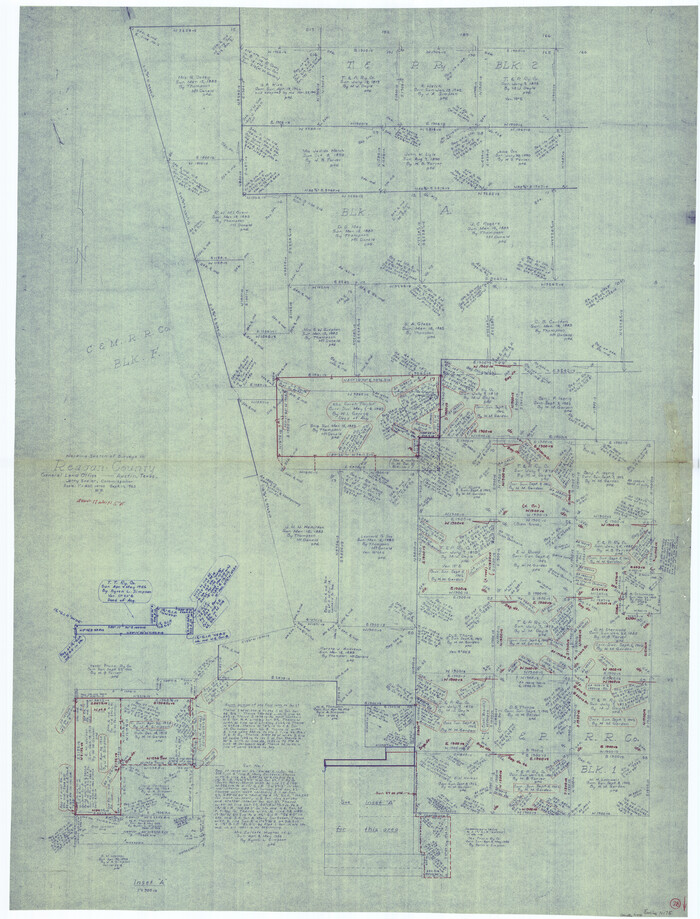 71870, Reagan County Working Sketch 28, General Map Collection