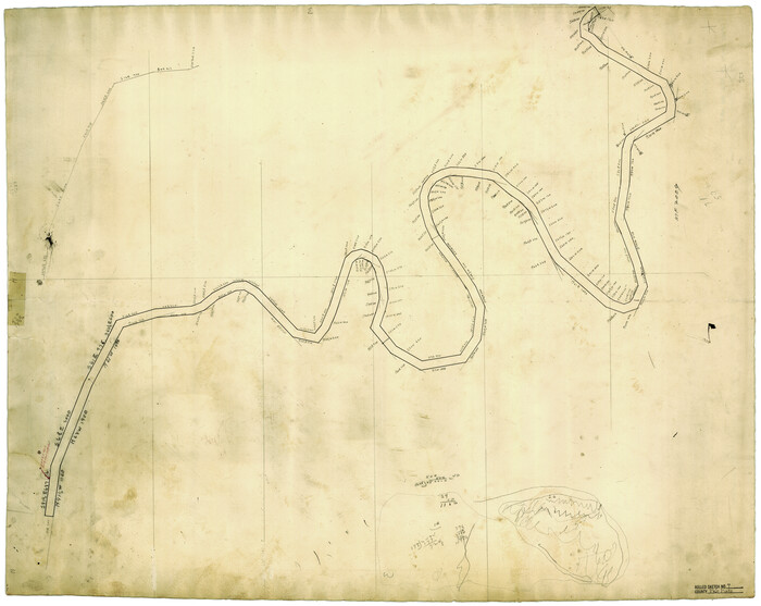 7190, Palo Pinto County Rolled Sketch 7, General Map Collection