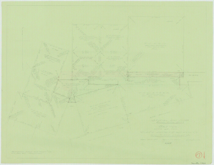 71909, Real County Working Sketch 17, General Map Collection
