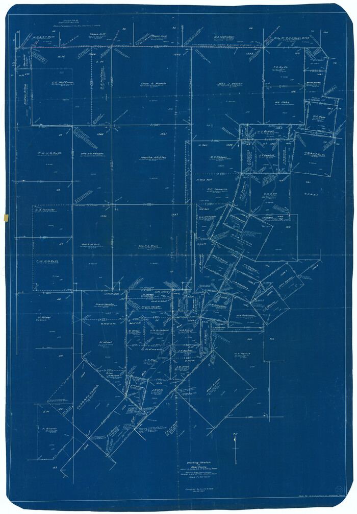 71921, Real County Working Sketch 29, General Map Collection