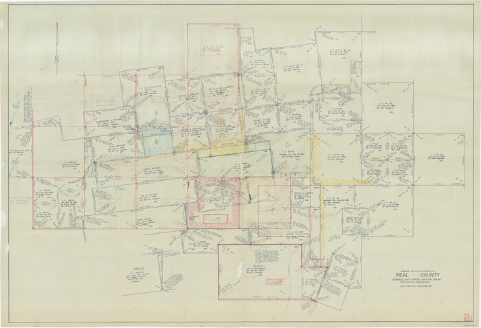 71952, Real County Working Sketch 60, General Map Collection