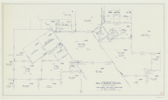 71975, Real County Working Sketch 83, General Map Collection