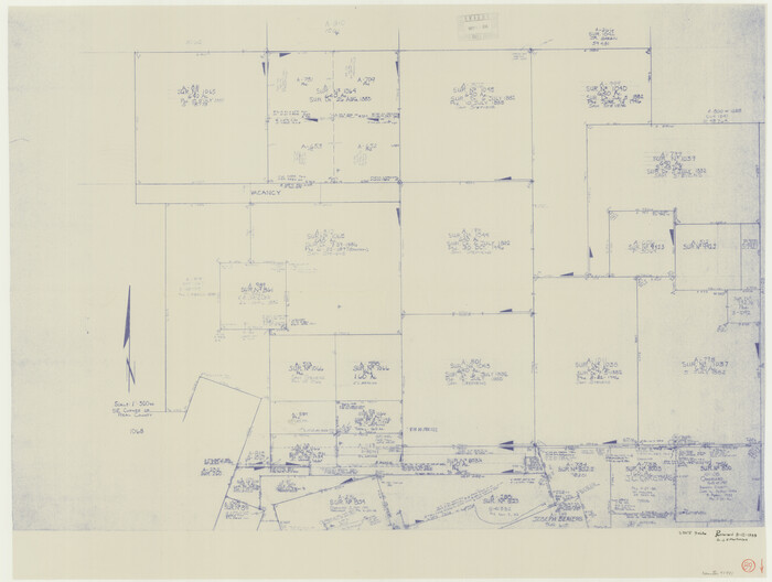 71981, Real County Working Sketch 89, General Map Collection