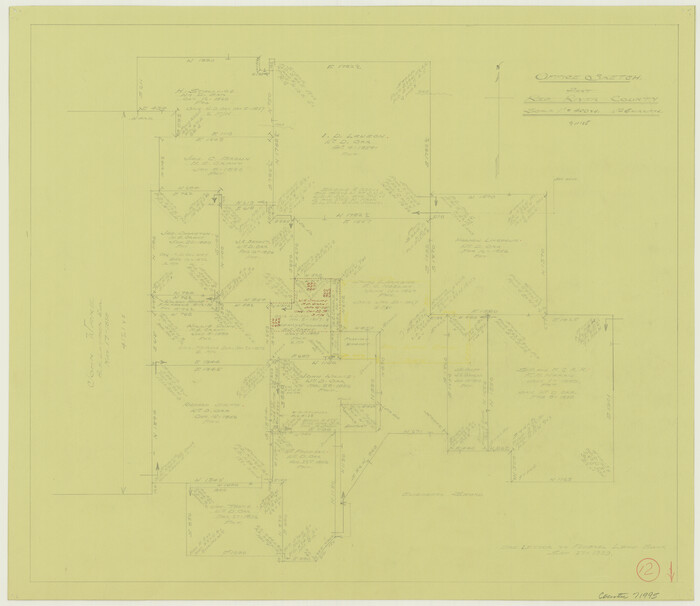 71995, Red River County Working Sketch 12, General Map Collection