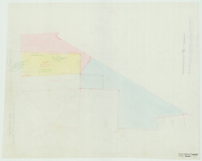7200, Panola County Rolled Sketch 7, General Map Collection