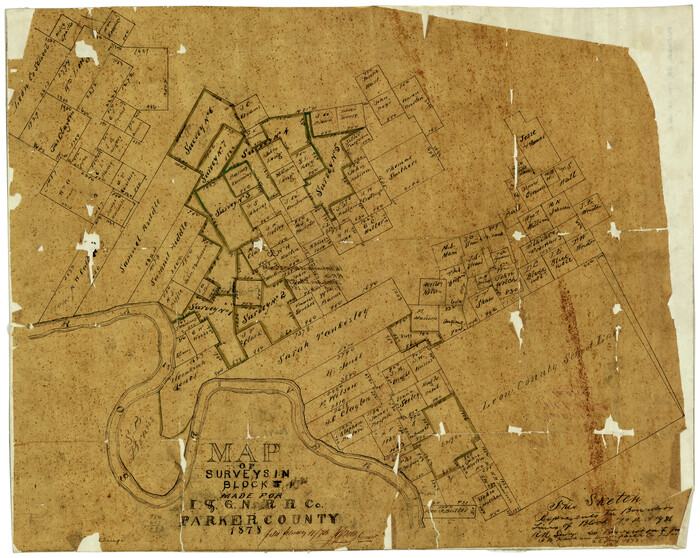7202, Parker County Rolled Sketch 1, General Map Collection