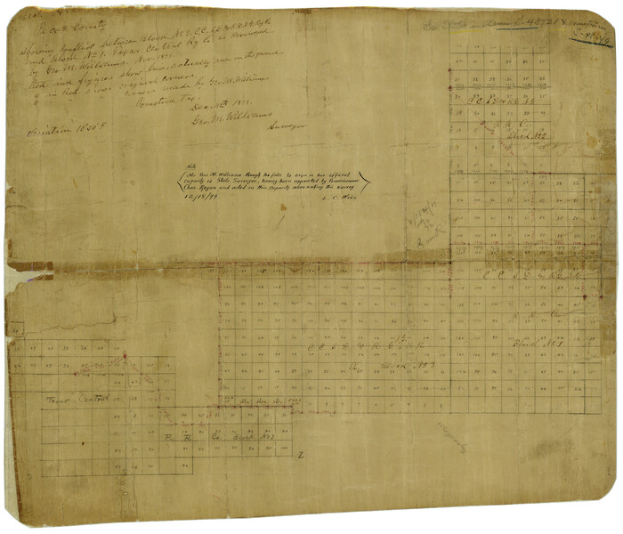 7211, Pecos County Rolled Sketch 26, General Map Collection