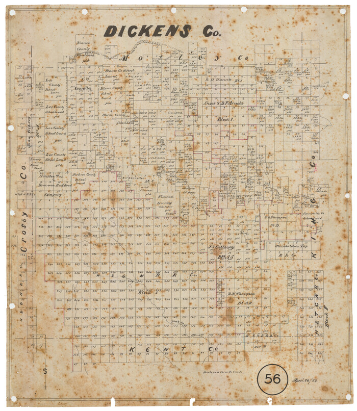 722, Dickens County, Texas, Maddox Collection
