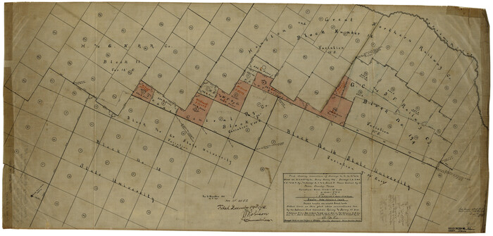 7220, Pecos County Rolled Sketch 42, General Map Collection