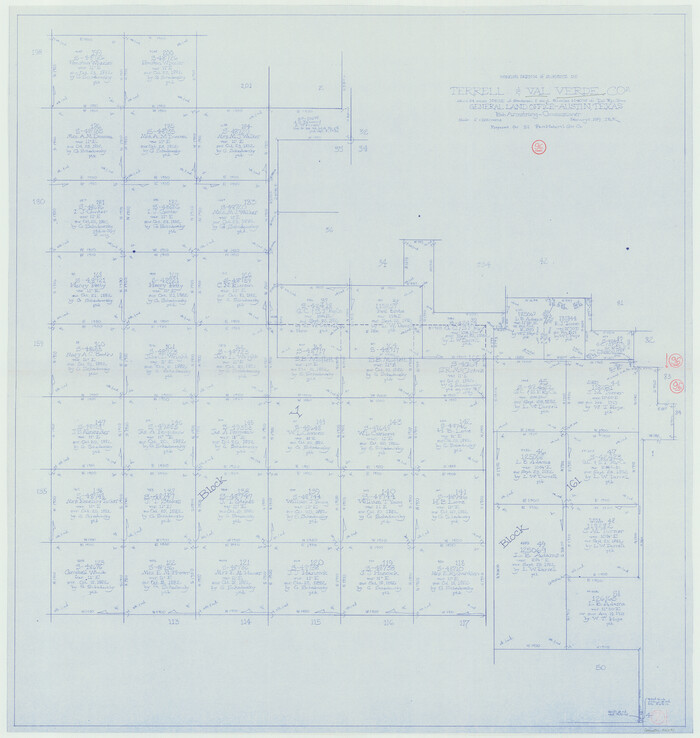 72231, Val Verde County Working Sketch 96, General Map Collection