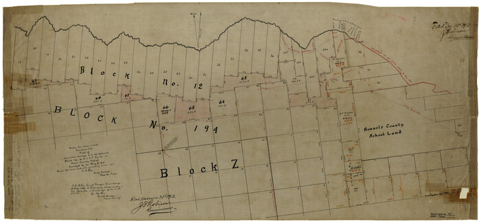 7225, Pecos County Rolled Sketch 47, General Map Collection
