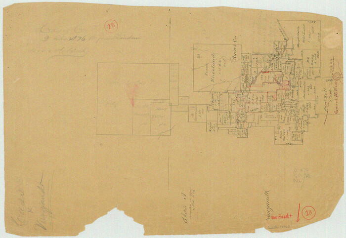 72268, Van Zandt County Working Sketch 18, General Map Collection