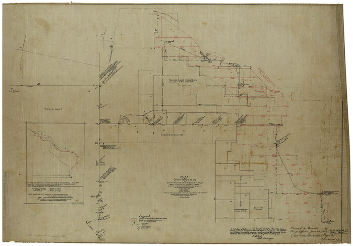 7230, Pecos County Rolled Sketch 57, General Map Collection
