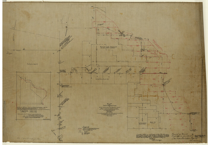 7230, Pecos County Rolled Sketch 57, General Map Collection