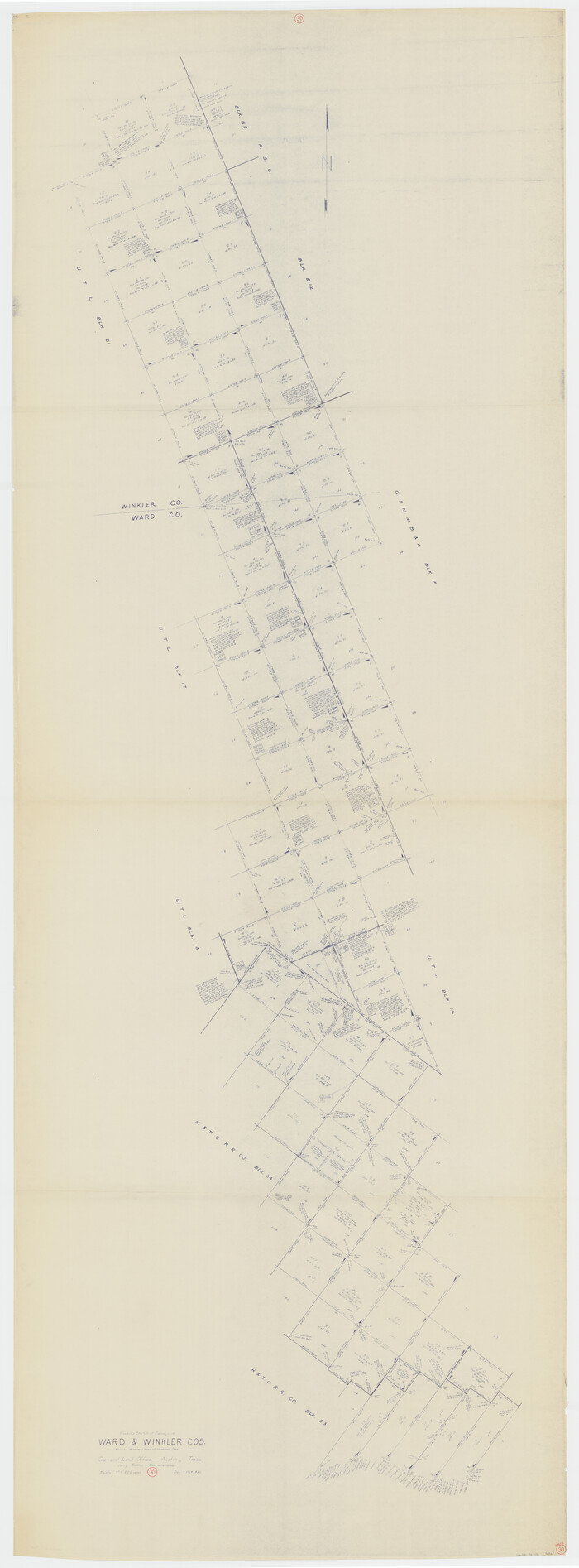 72336, Ward County Working Sketch 30, General Map Collection