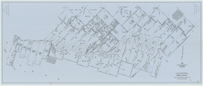 72337, Ward County Working Sketch 31, General Map Collection