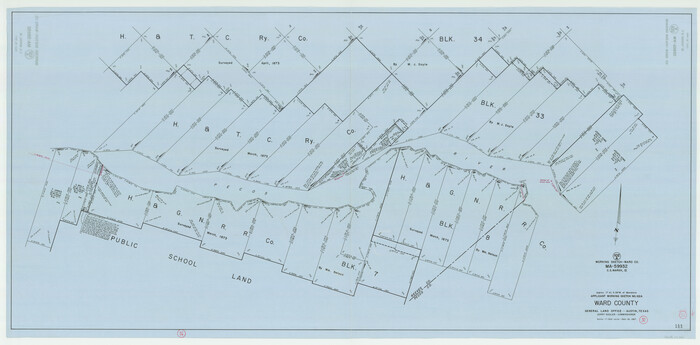 72338, Ward County Working Sketch 32, General Map Collection