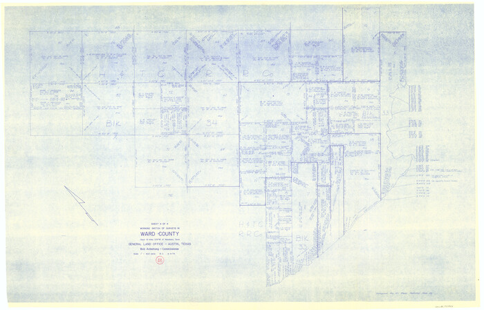 72354, Ward County Working Sketch 48, General Map Collection