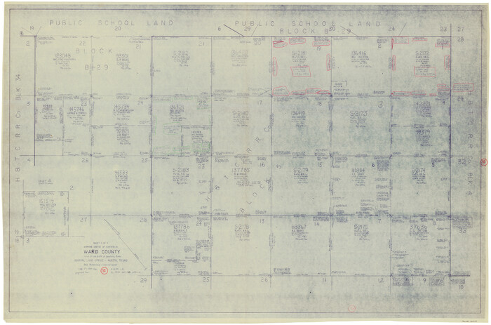 72357, Ward County Working Sketch 51, General Map Collection