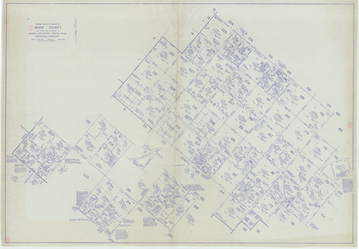 72359, Ward County Working Sketch 53, General Map Collection