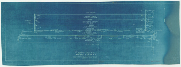 72395, Webb County Working Sketch 30, General Map Collection